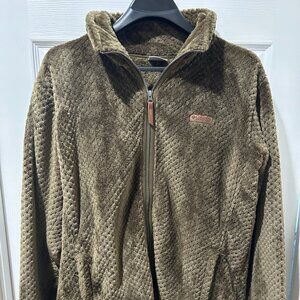 ***WOMENS COLUMBIA PLUSH ZIPPERED FLEECE***